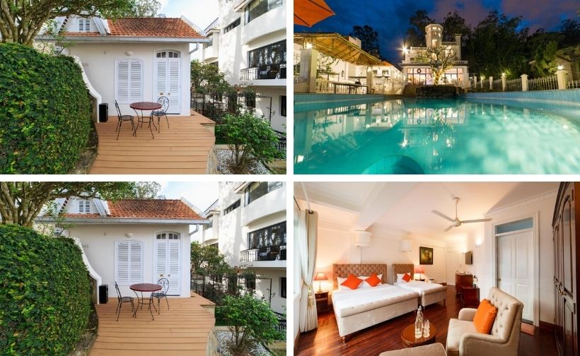 Top 20 Biệt thự villa Đà Lạt giá rẻ view đẹp cho thuê nguyên căn có hồ bơi