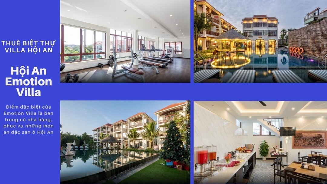Top 20 Biệt thự villa Hội An giá rẻ đẹp ở trung tâm phố cổ view biển