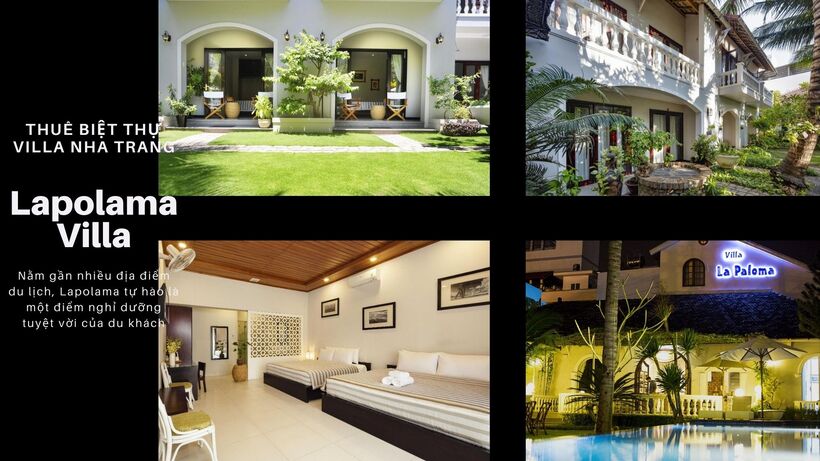 Top 20 Biệt thự villa Nha Trang giá rẻ view đẹp gần biển có hồ bơi