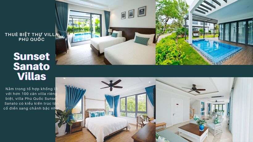 Top 21 Biệt thự villa Phú Quốc giá rẻ đẹp view biển ở trung tâm chợ đêm