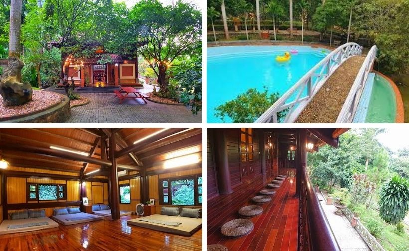 Top 20 Biệt thự villa resort gần Hà Nội giá rẻ đẹp hồ bơi quanh thủ đô